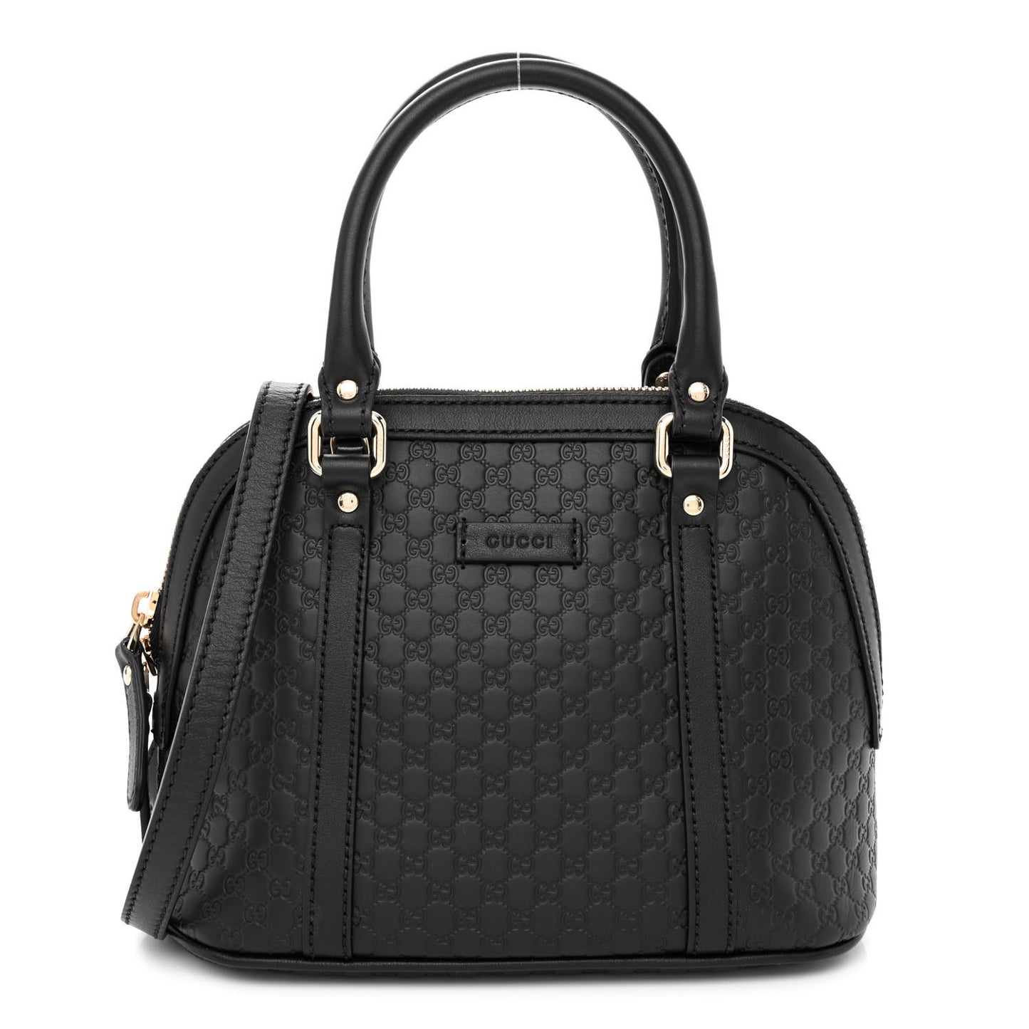 Microguccissima Mini Dome Bag Black