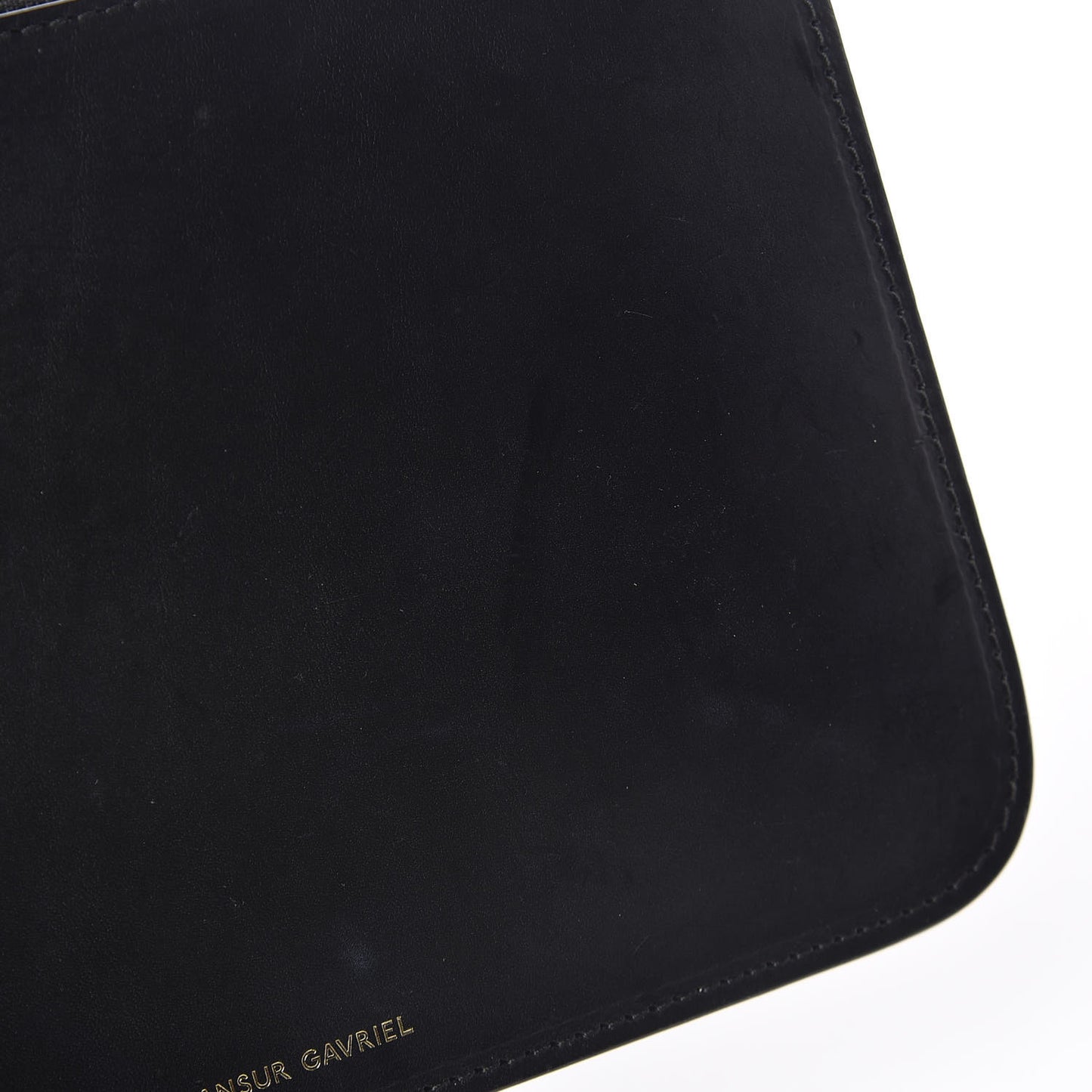 Vegetable Tanned Calfskin Bucket Bag Black Flamma
