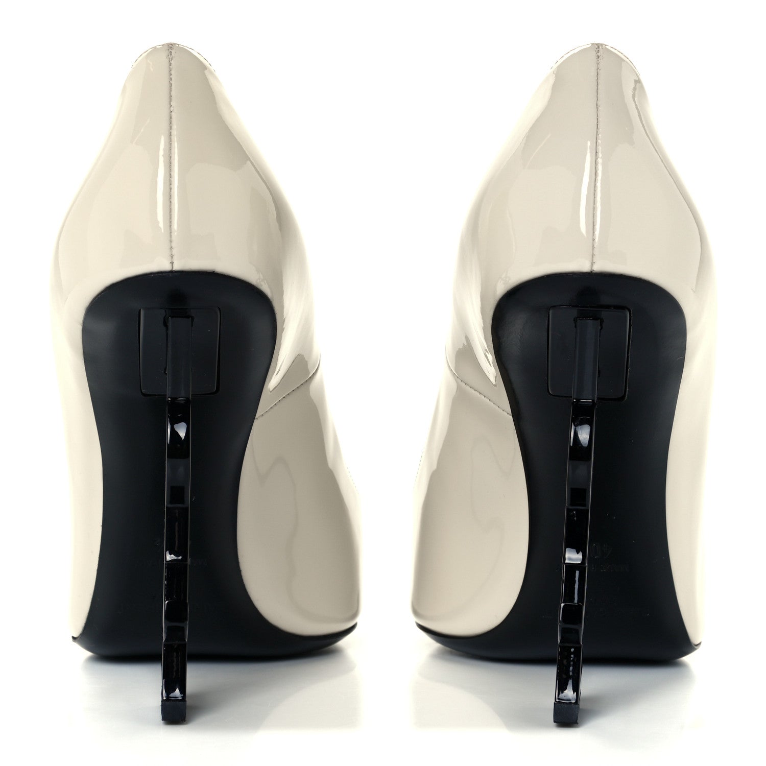 Saint Laurent Patent Opyum 110 Pumps 40.5 Neutro 6 of 11