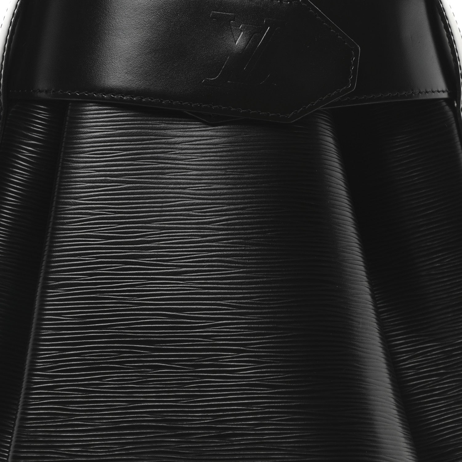 Louis Vuitton Epi Sac D'Epaule GM Black 7 of 9