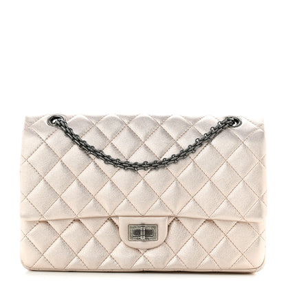 Chanel Metallic Calfskin Quilted 2.55 Reissue 226 Flap Gold 1 of 10