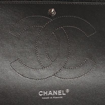Chanel Caviar Jumbo Double Flap Dark Silver 7 of 9