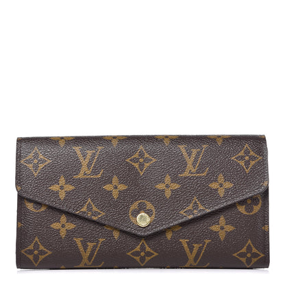 Louis Vuitton Monogram Sarah Wallet NM 1 of 7