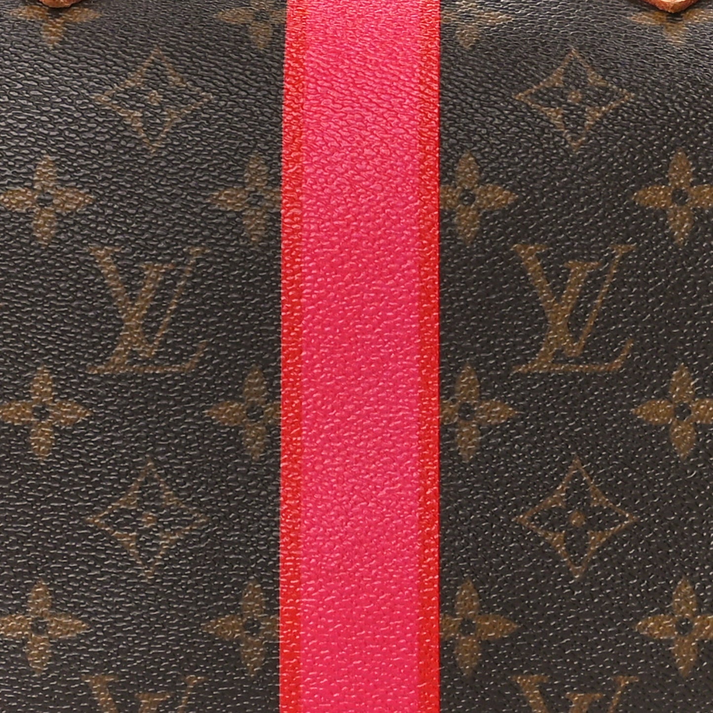 Monogram My LV Heritage Speedy 30 Fuchsia Rouge
