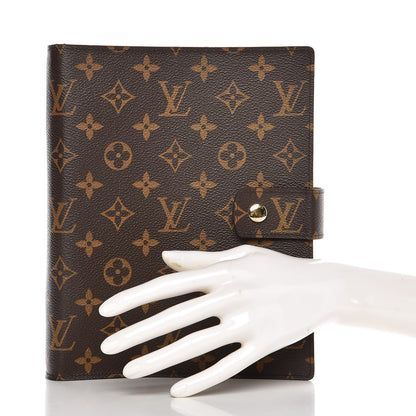 Louis Vuitton Monogram Large Ring Agenda Cover 2 of 7