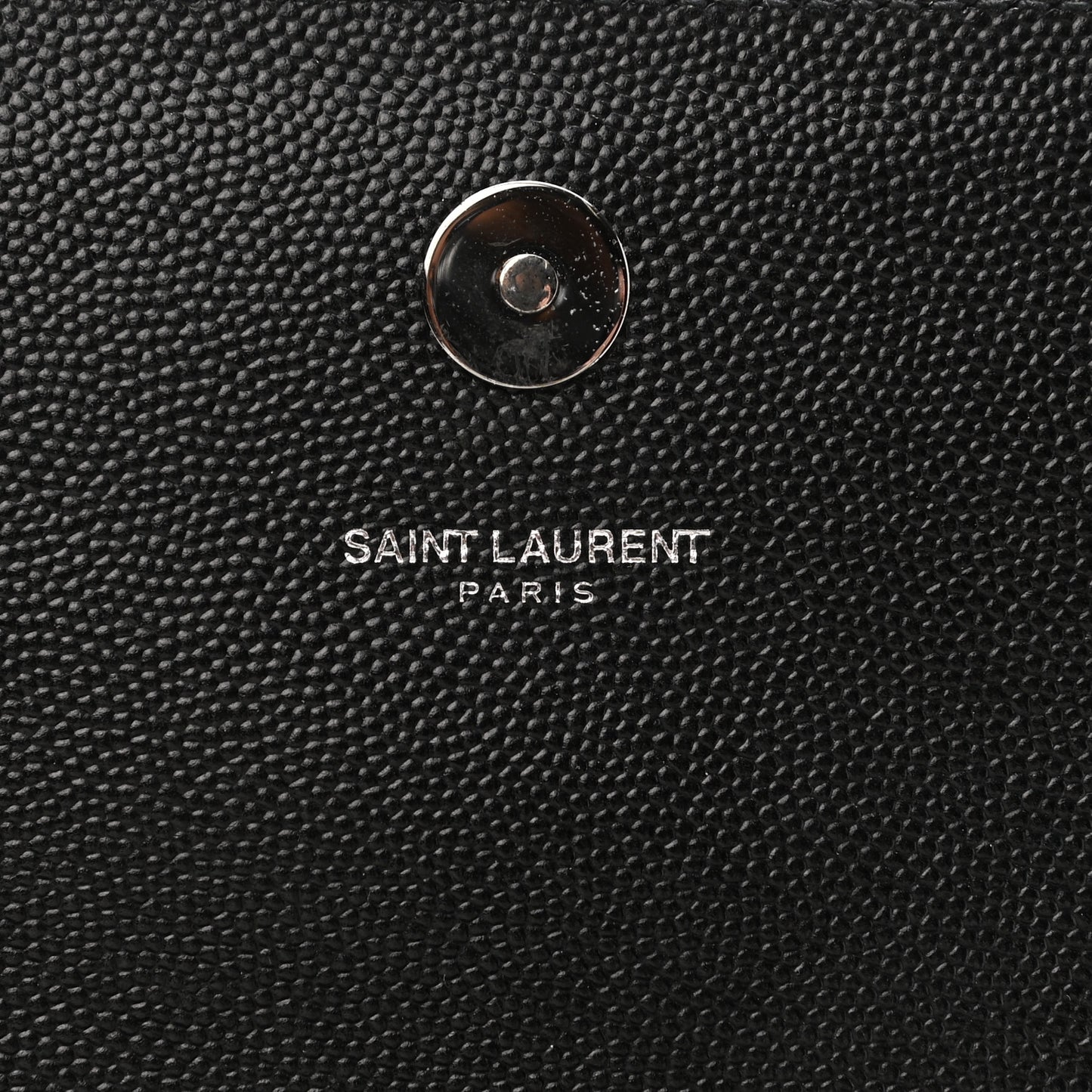 Grain De Poudre Classic Monogram Kate Clutch Black