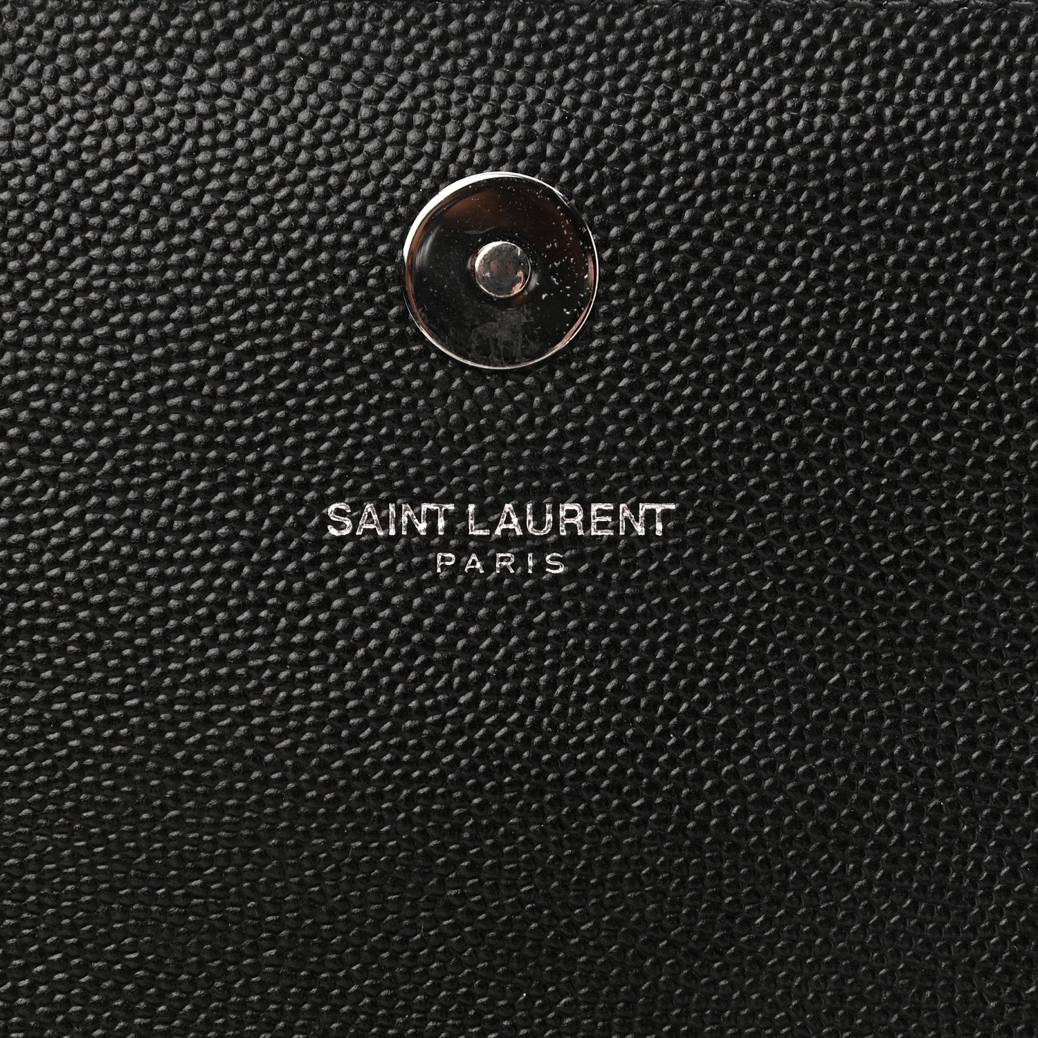 Saint Laurent Grain De Poudre Classic Monogram Kate Clutch Black 5 of 7
