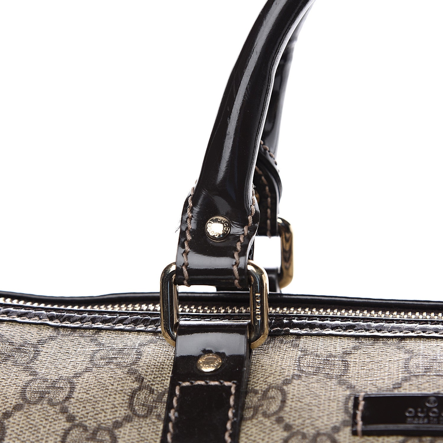 Gucci GG Plus Monogram Medium Joy Boston Dark Brown 10 of 13