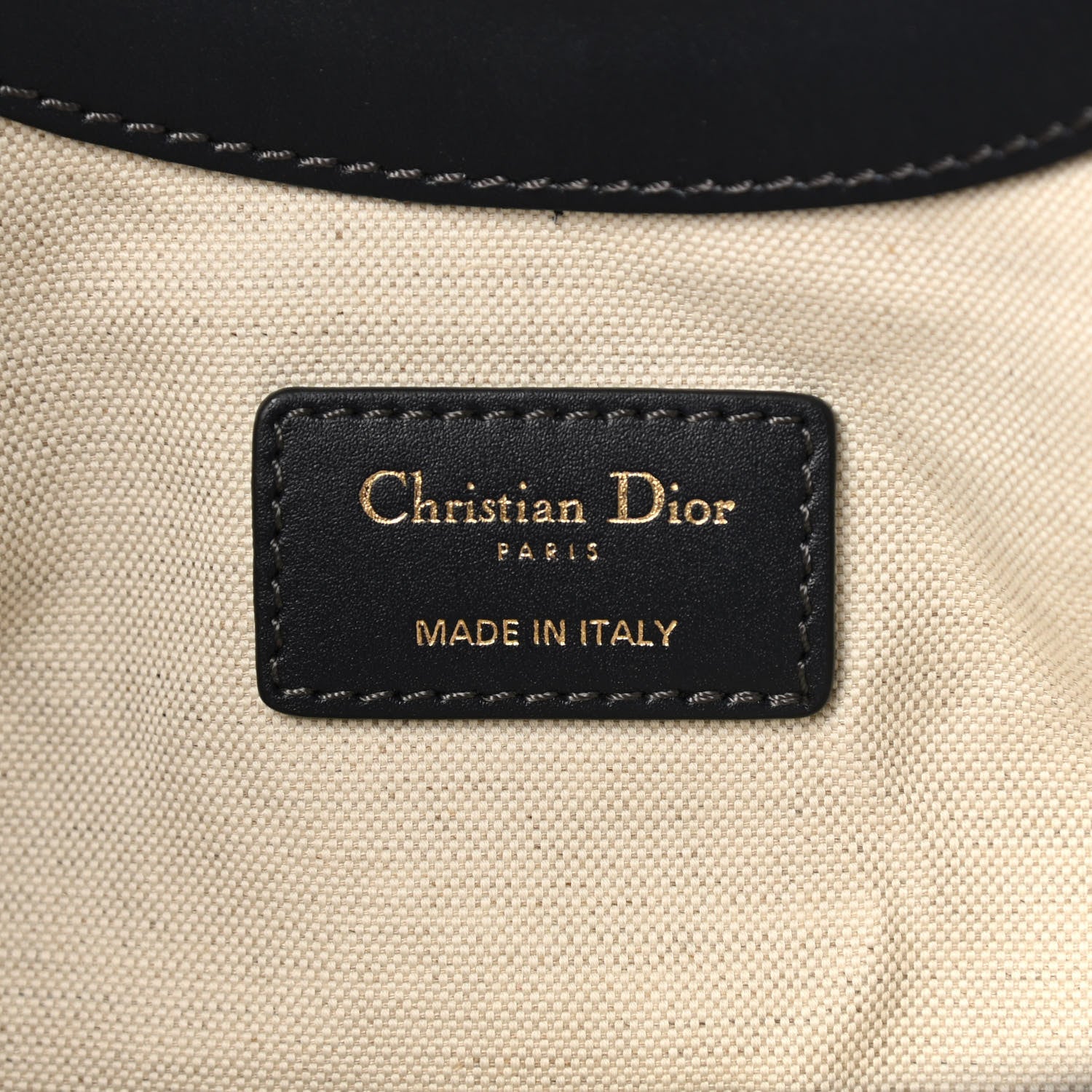Christian Dior Oblique Fold Over Clutch Blue 9 of 10