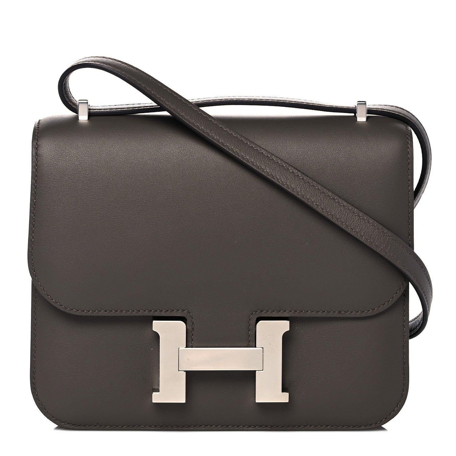 Hermes Swift Constance 18 Etain 1 of 12
