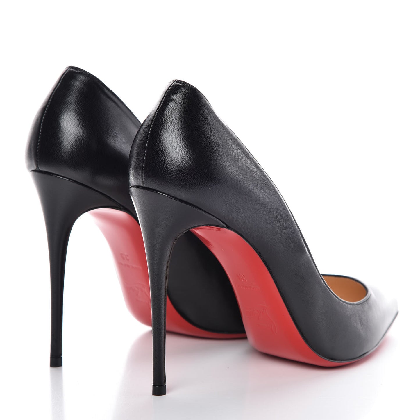 Shiny Nappa Pigalle Follies 100 Pumps 38 Black