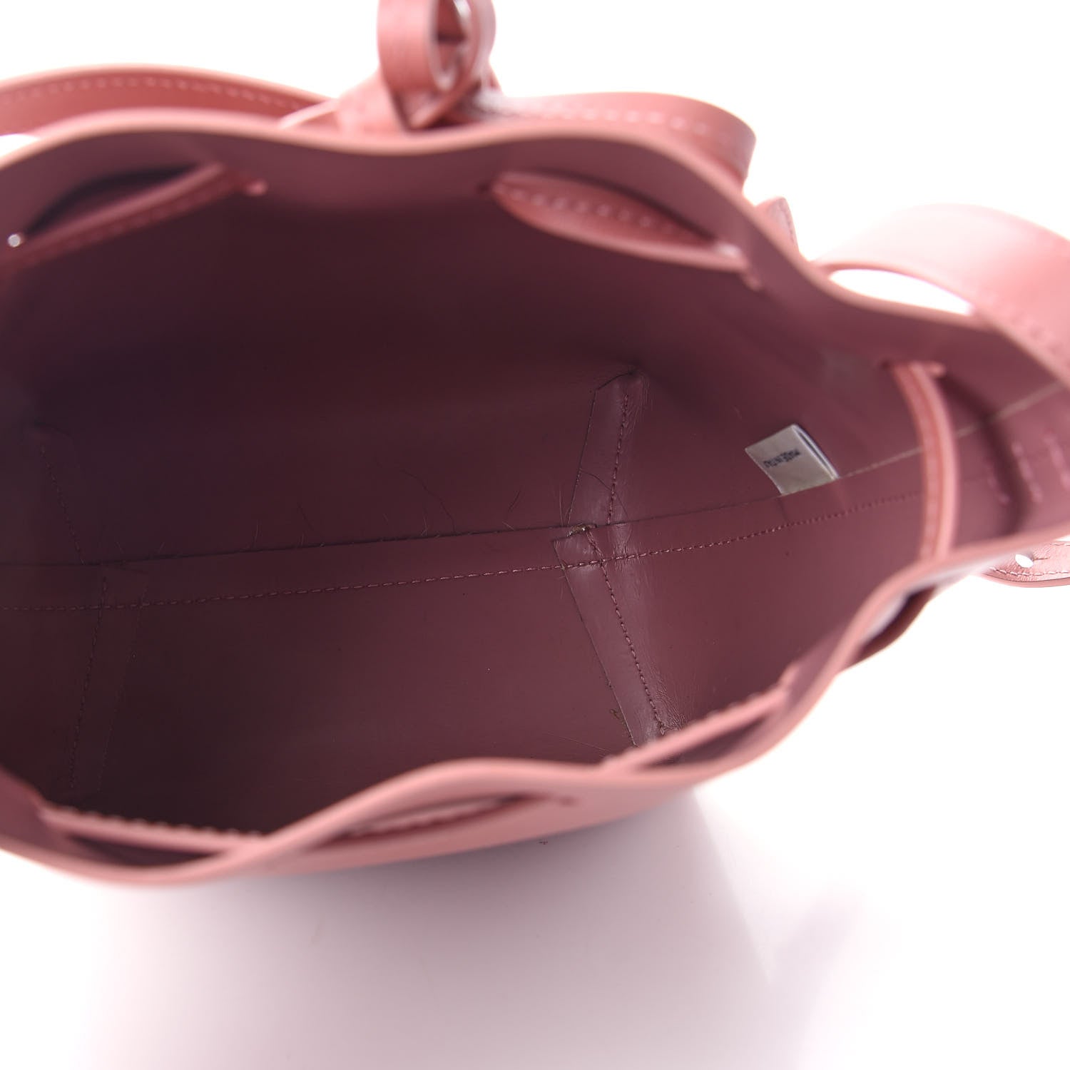 Mansur Gavriel Calfskin Mini Bucket Bag Blush 5 of 10