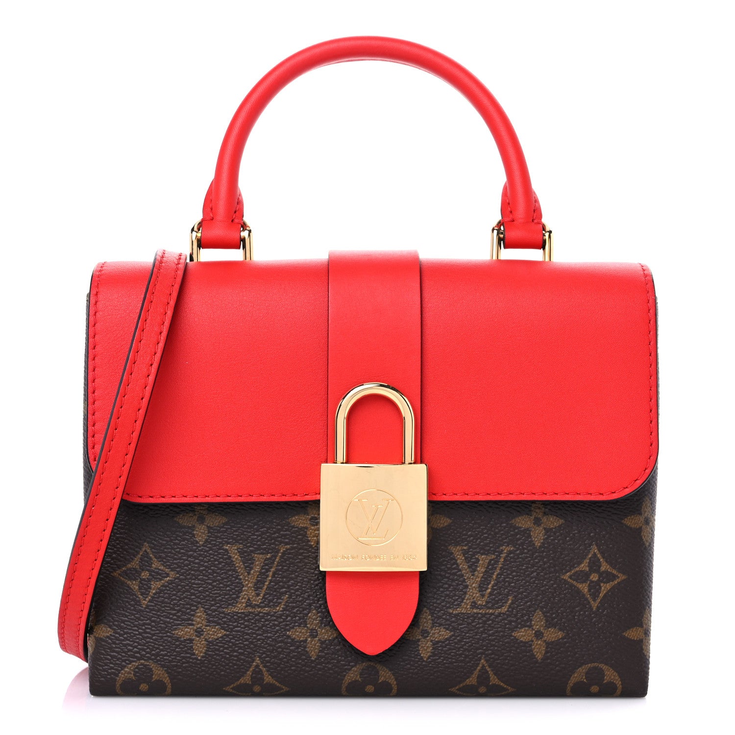 Louis Vuitton Monogram Locky BB Coquelicot 1 of 10