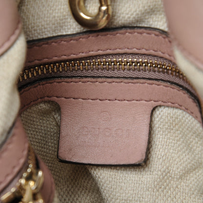 Gucci Patent Medium Soho Chain Shoulder Bag Dark Cipria 6 of 17