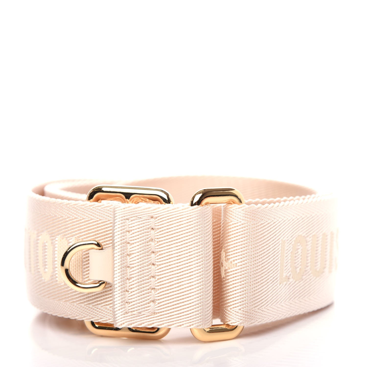 Louis Vuitton Nylon Petite Malle Souple Shoulder Strap Creme 2 of 3