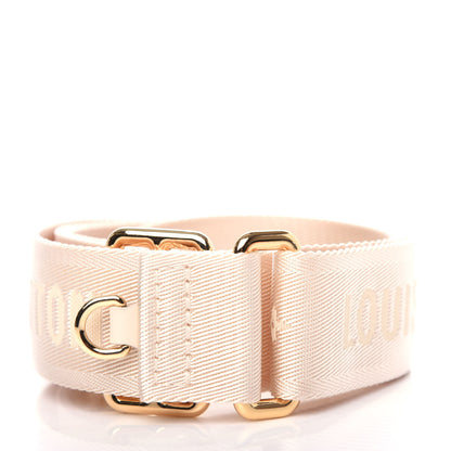 Louis Vuitton Nylon Petite Malle Souple Shoulder Strap Creme 2 of 3