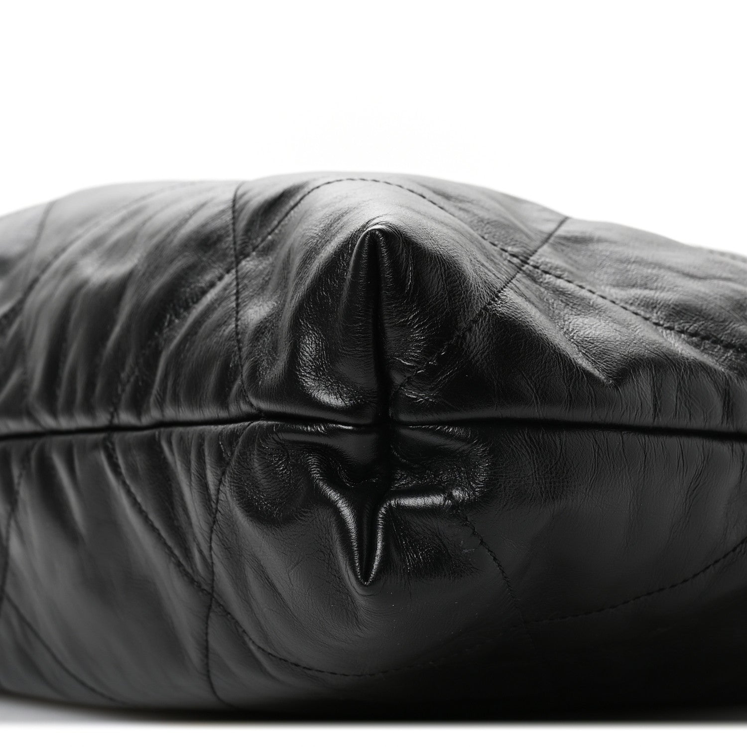 Chanel Shiny Calfskin Quilted Chanel 22 Black 11 of 11