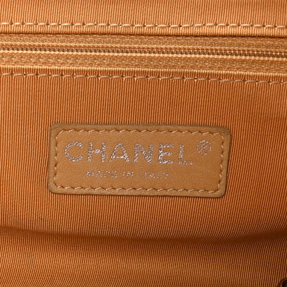 Chanel Washed Lambskin Medium Chain Around Messenger Brown 6 of 10
