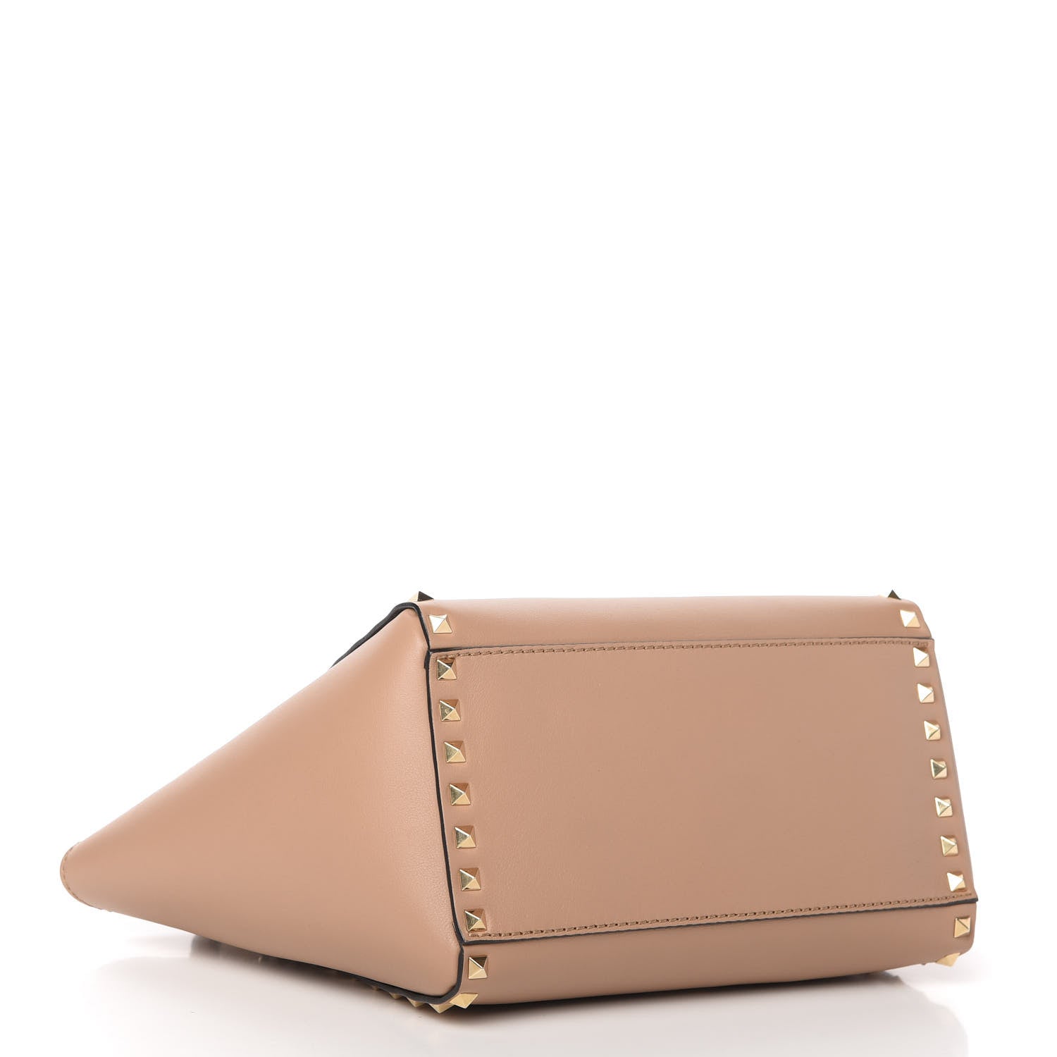 Valentino Garavani Vitello Small Rockstud Double Handle Tote Alpaca 4 of 10