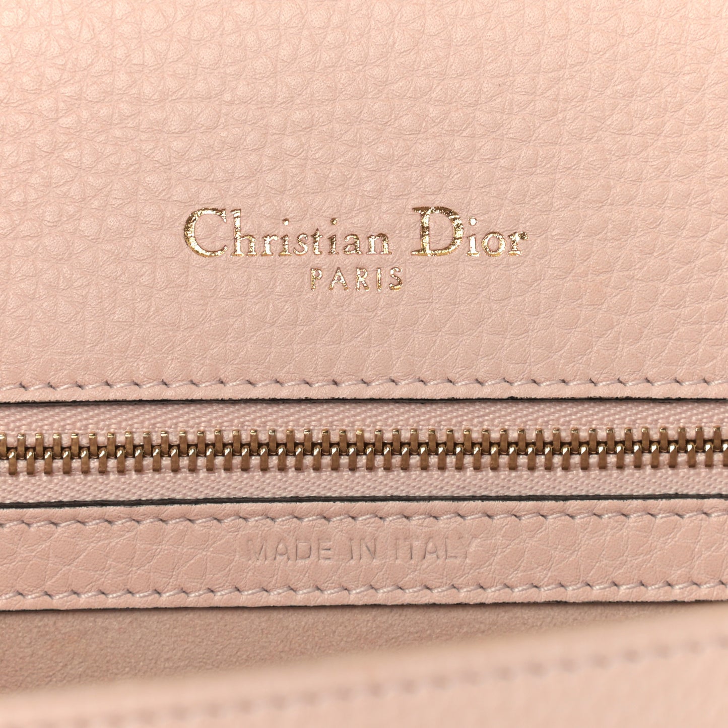 Grained Calfskin Cannage Medium Diorama Flap Bag Rose Poudre