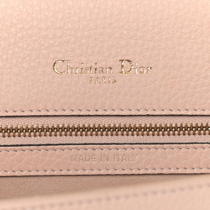 Christian Dior Grained Calfskin Cannage Medium Diorama Flap Bag Rose Poudre 5 of 8