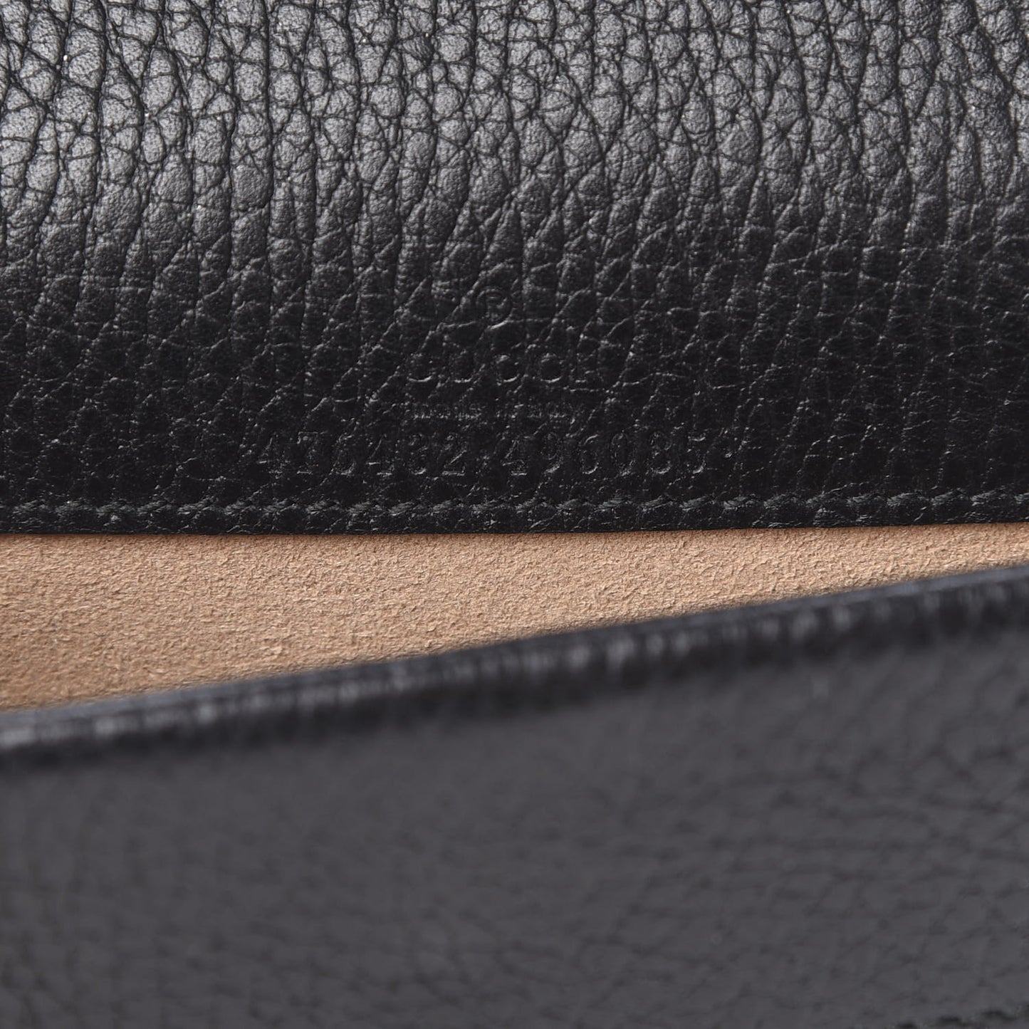 Calfskin Super Mini Dionysus Shoulder Bag Black
