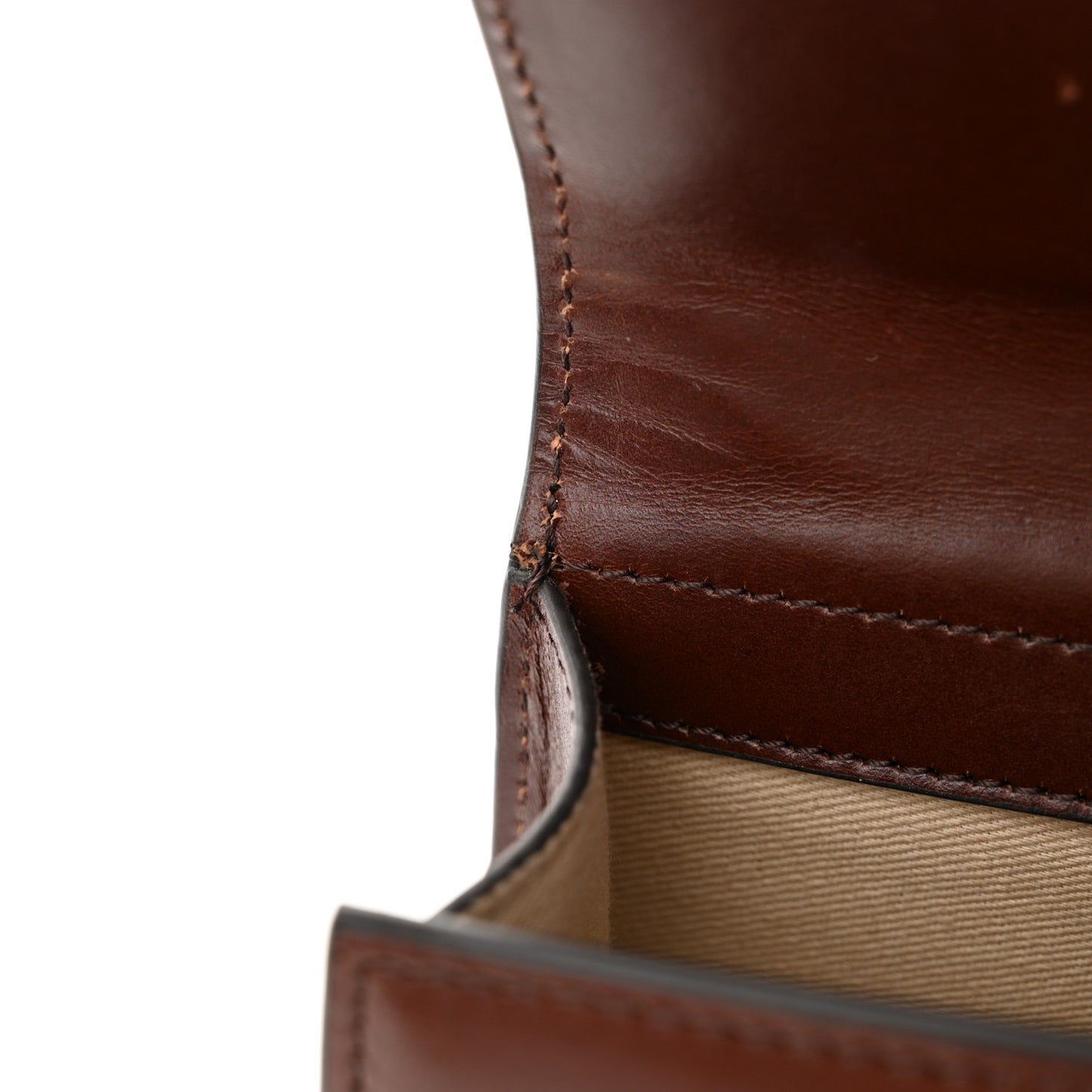 Smooth Calfskin Le Bambino Dark Burgundy