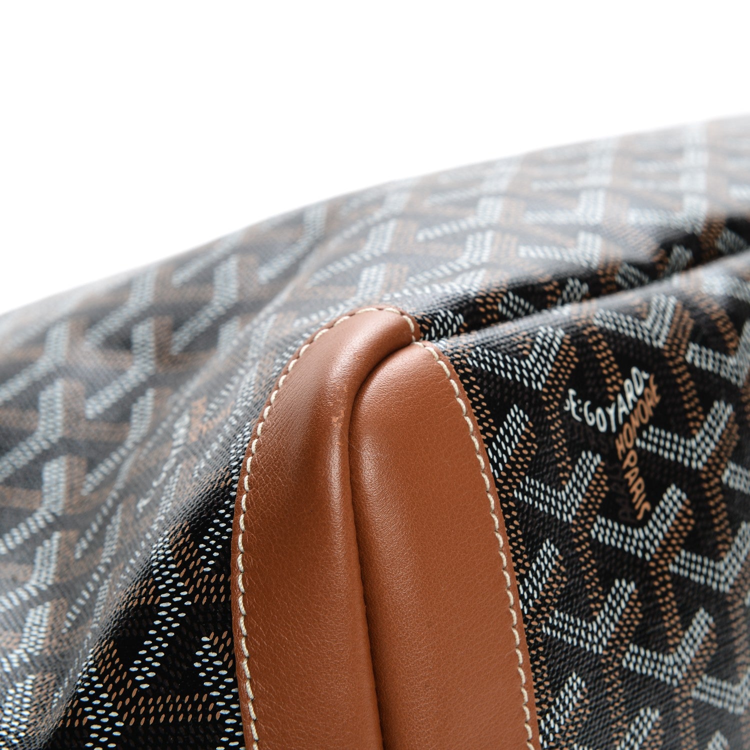 Goyard Goyardine Artois MM Black Gold 8 of 8