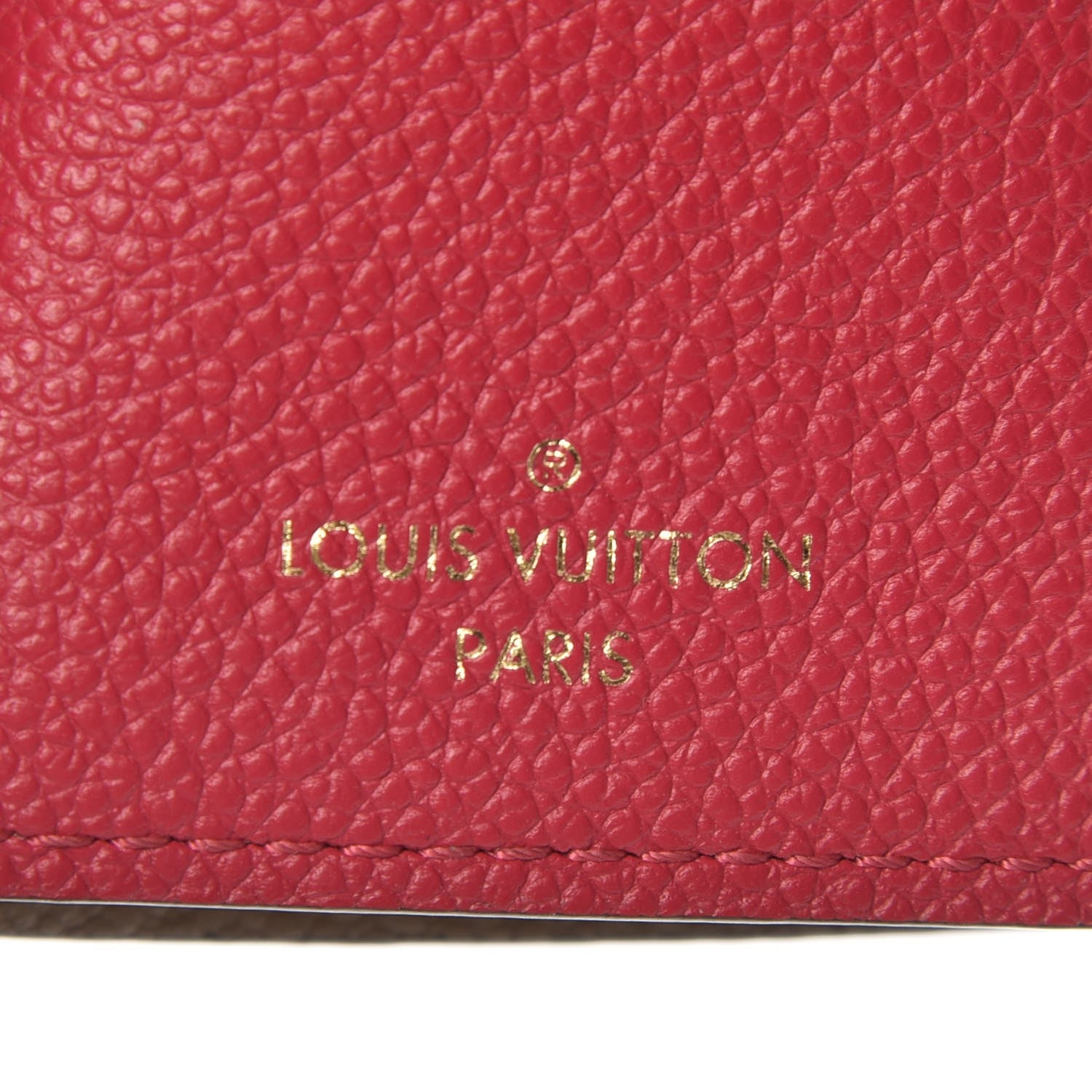 Louis Vuitton Calfskin Berlingot Key Holder Fuchsia 7 of 7