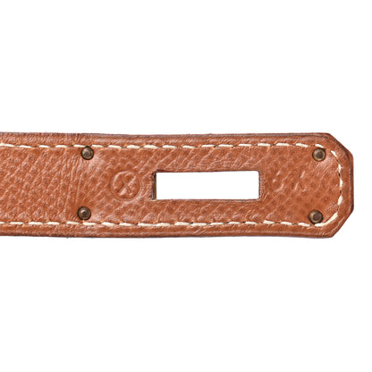 Hermes Courchevel Kelly Retourne 32 Gold 11 of 20