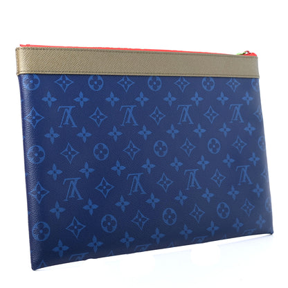 Louis Vuitton Monogram Outdoor Apollo Pochette Pacific Blue 2 of 4