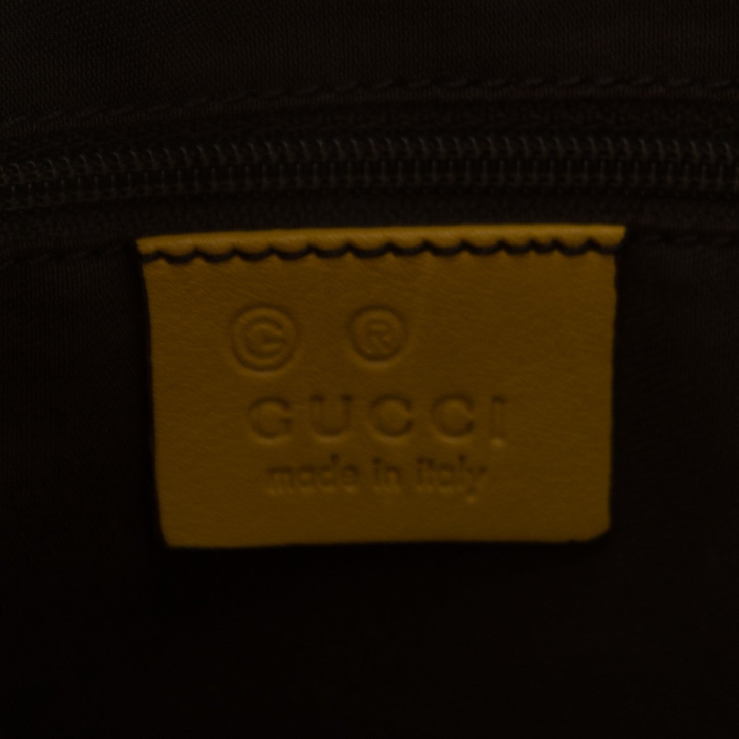 Guccissima Medium New Britt Hobo Yellow