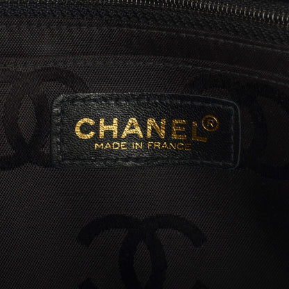 Chanel Patent Quilted Medium Chocolate Bar Flap Black 7 of 9