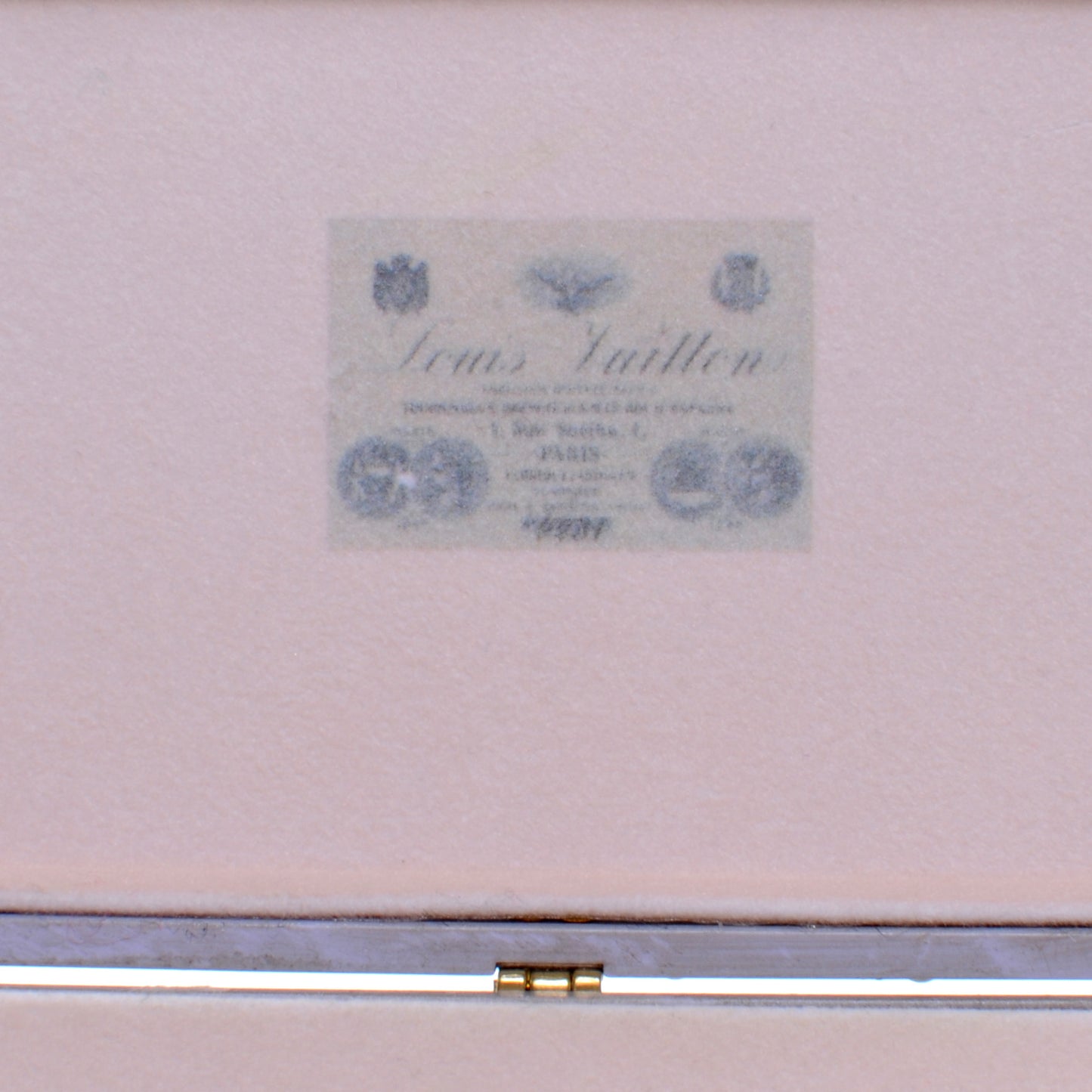 Mini Malle Zinc Trunk Paperweight Jewelry Box VIP Gift