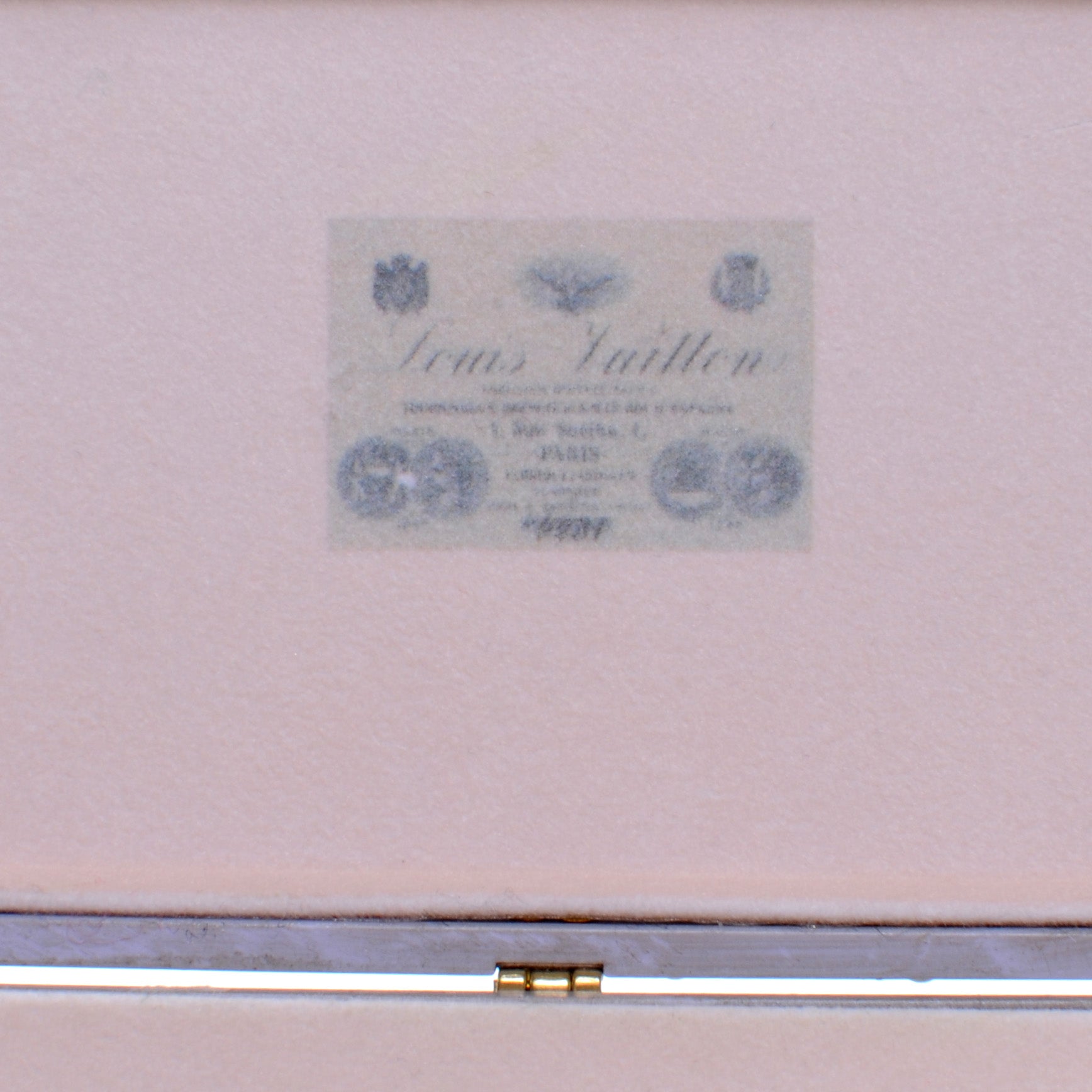 Louis Vuitton Mini Malle Zinc Trunk Paperweight Jewelry Box VIP Gift 5 of 6