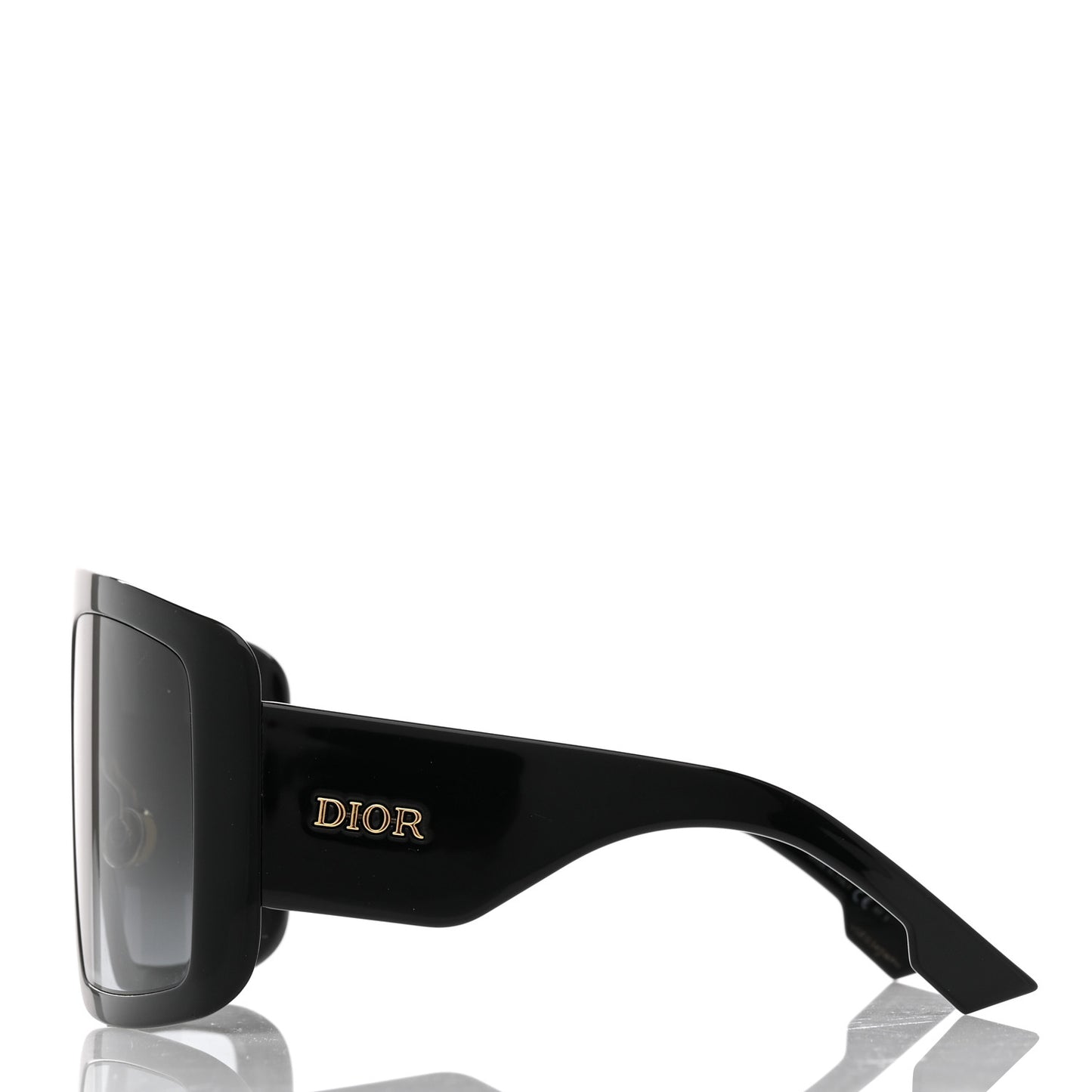 Acetate DiorSo Light 1 Shield Sunglasses Black