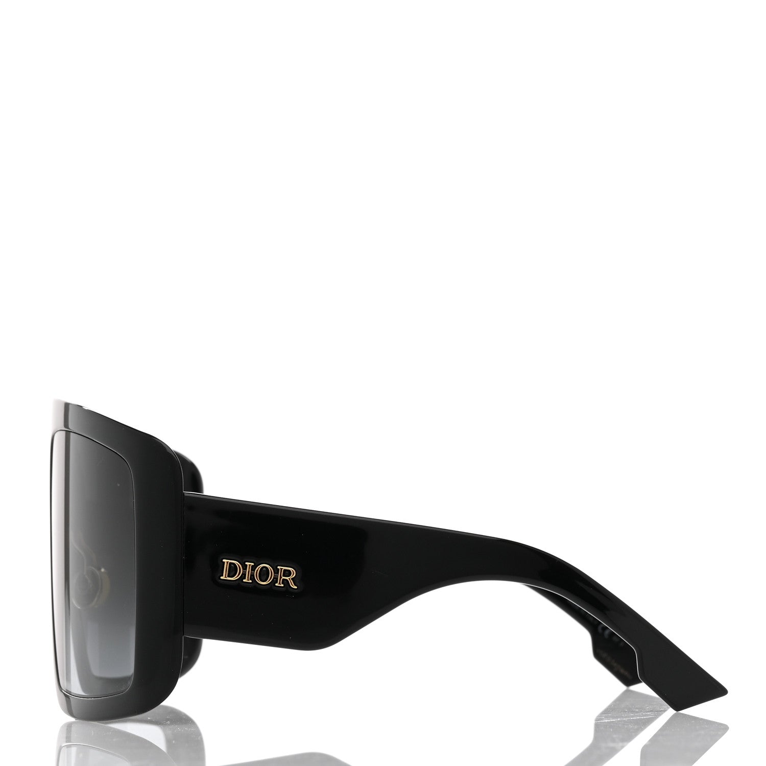 Christian Dior Acetate DiorSo Light 1 Shield Sunglasses Black 3 of 9