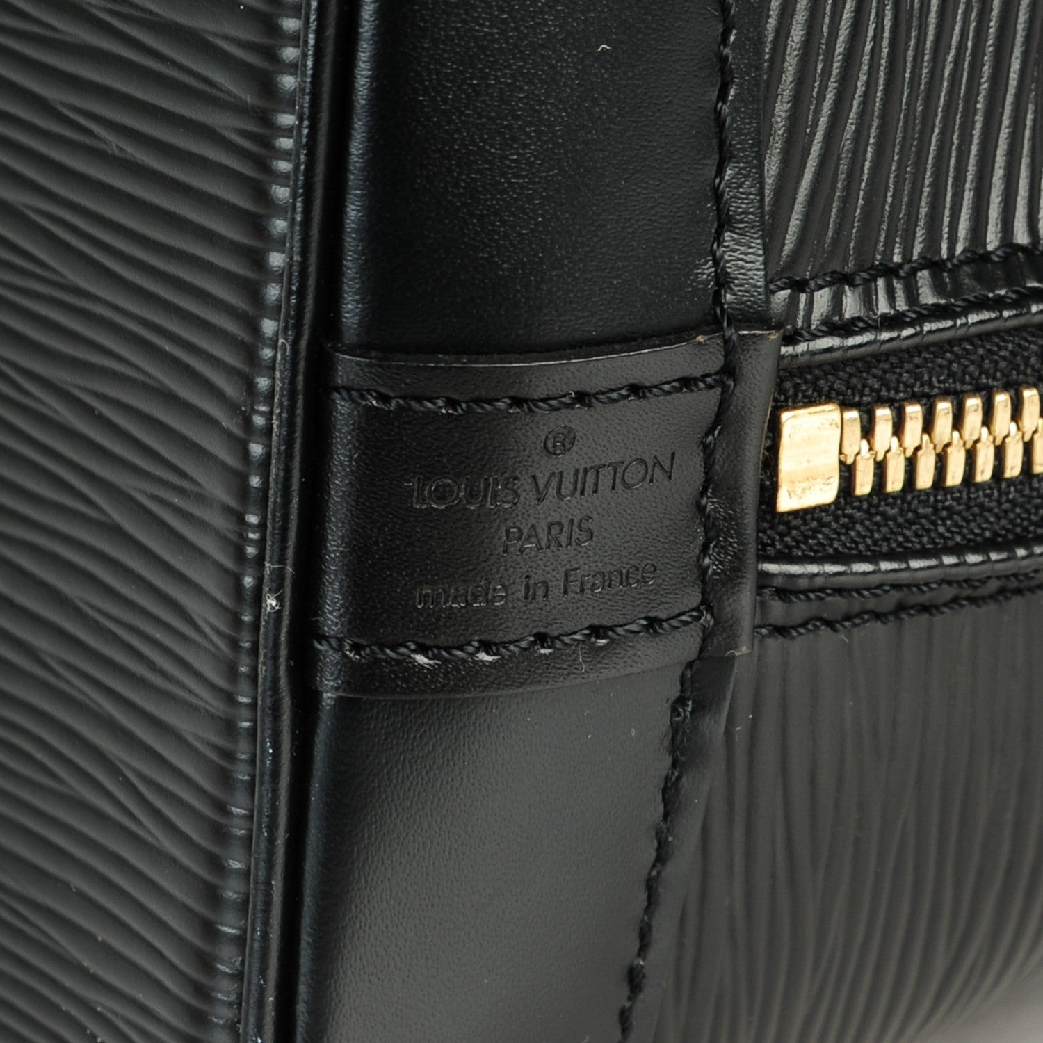 Louis Vuitton Epi Alma PM Black 6 of 7