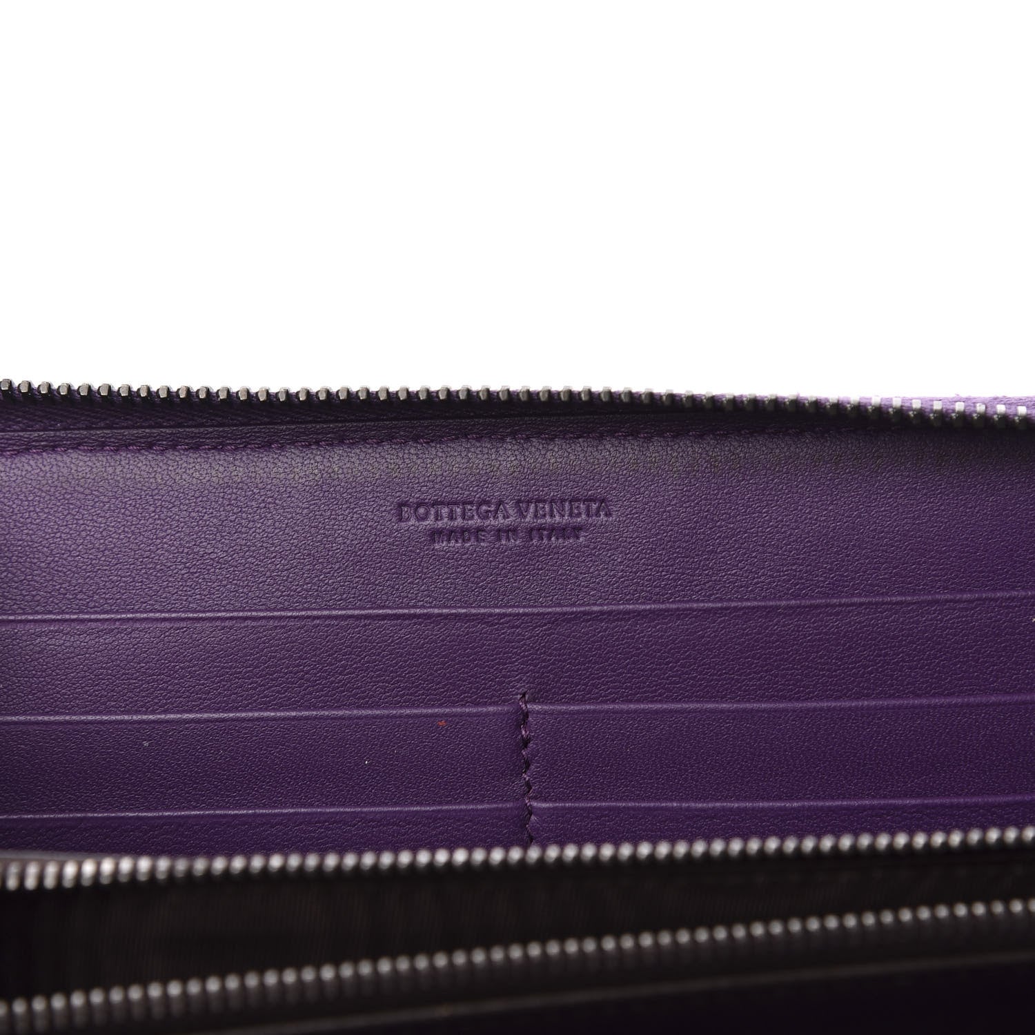 Bottega Veneta Nappa Intrecciato Zip Around Wallet Monalisa 6 of 9