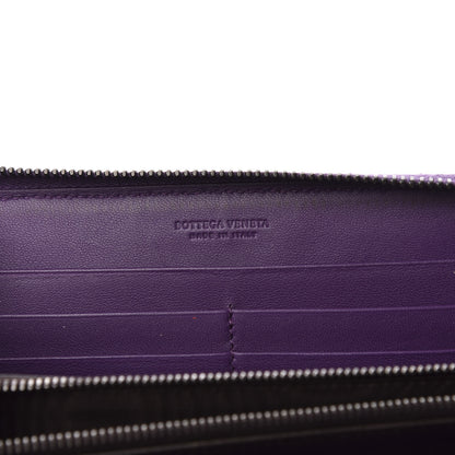 Bottega Veneta Nappa Intrecciato Zip Around Wallet Monalisa 6 of 9