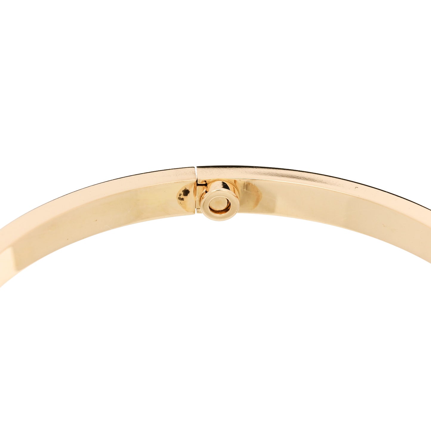 18K Yellow Gold Small LOVE Bracelet 17