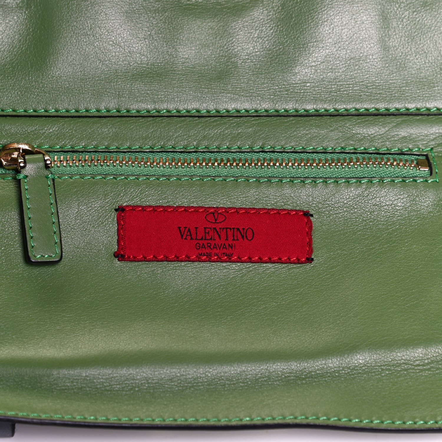 Valentino Garavani Vitello Colorblock Small Rockstud Tote Deep Rose Clover Grey Scarlet 9 of 22