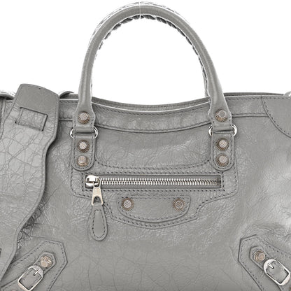 Balenciaga Agneau Giant 12 Silver Hardware S City Gris Haussmannien 7 of 9