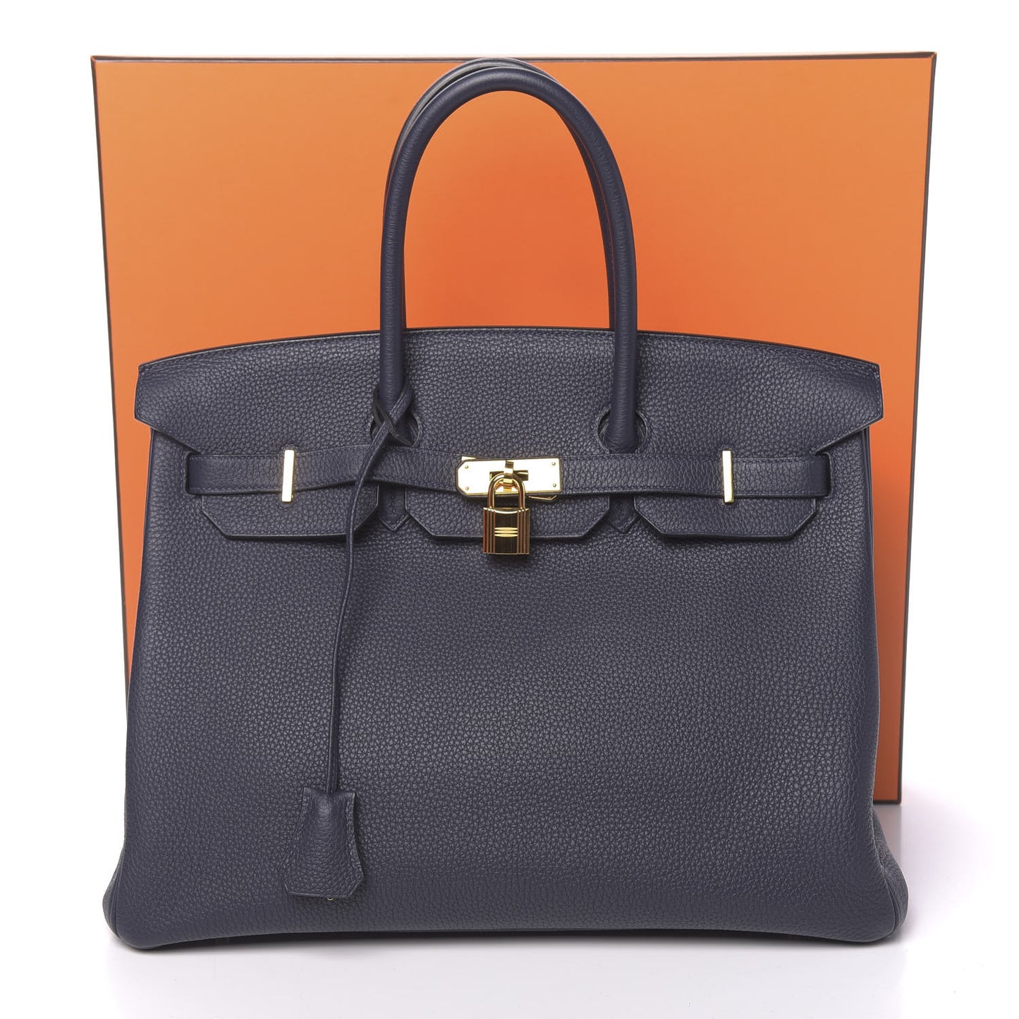 Togo Birkin 35 Bleu Nuit