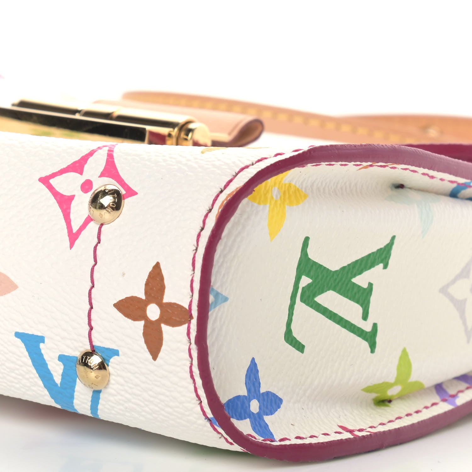 Louis Vuitton Monogram Multicolor Heartbreaker White 7 of 7
