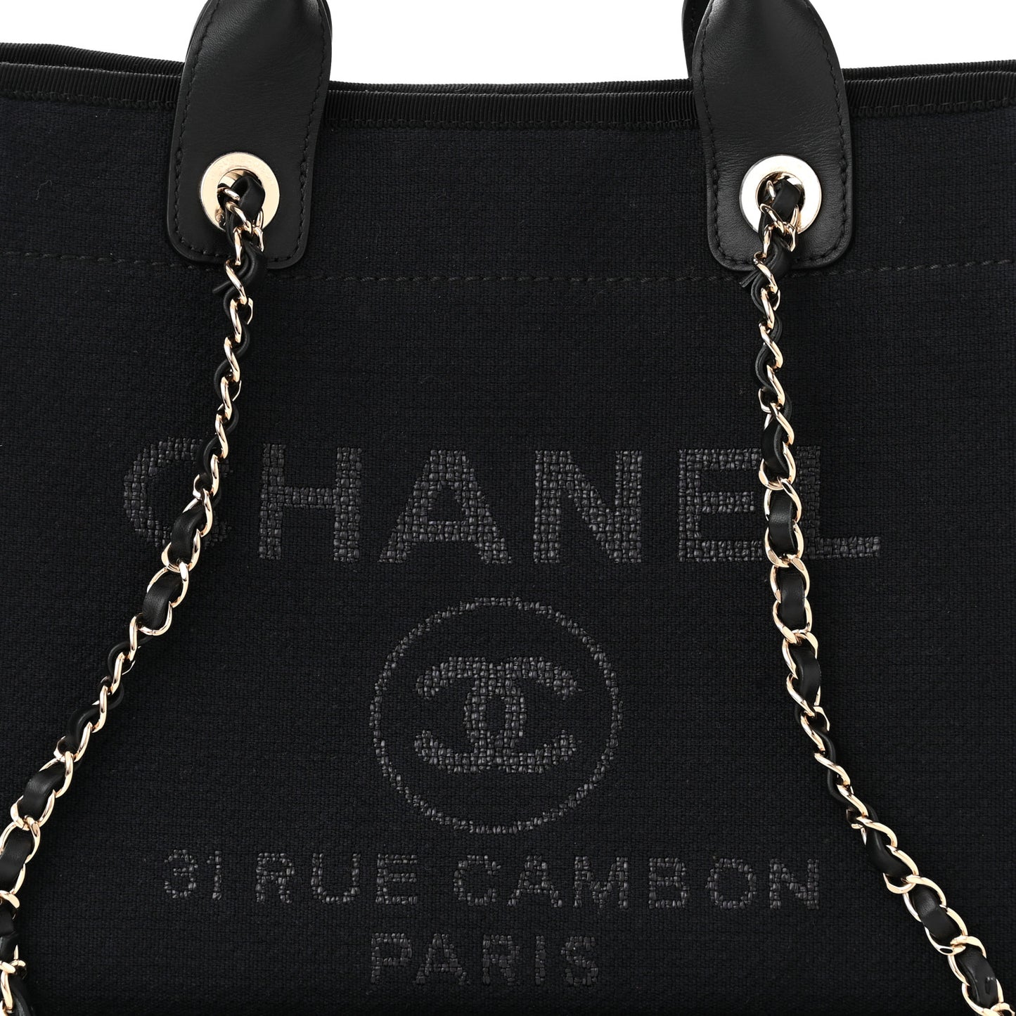 Mixed Fibers Small Deauville Tote Navy