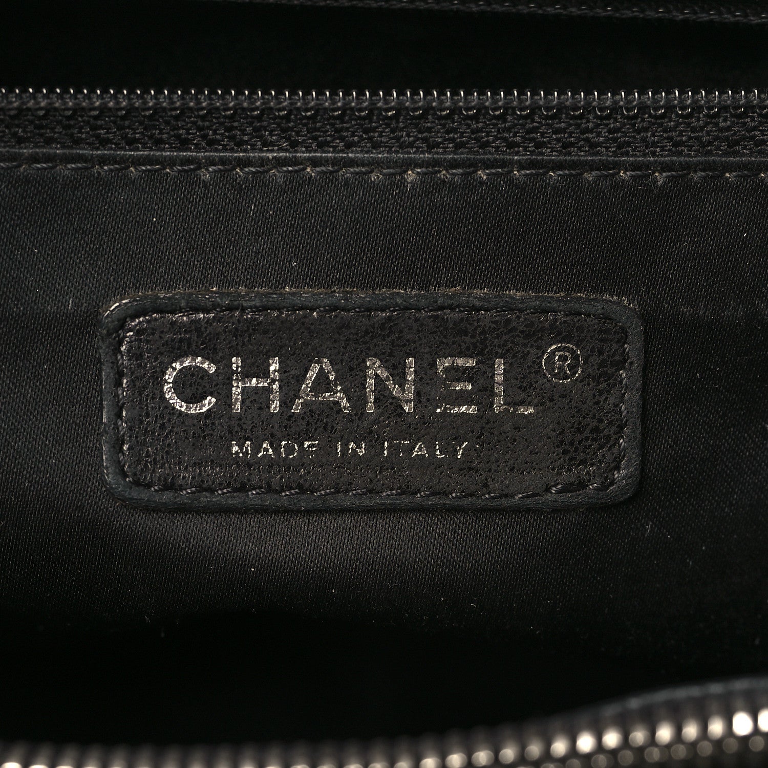 Chanel Caviar Quilted Grand Shopping Tote GST Black 6 of 9
