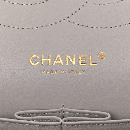 Chanel Caviar Quilted Jumbo Double Flap Grey 6 of 11