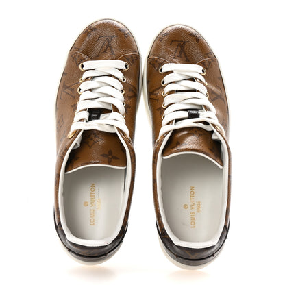 Louis Vuitton Reverse Monogram Frontrow Sneakers 38.5 2 of 10