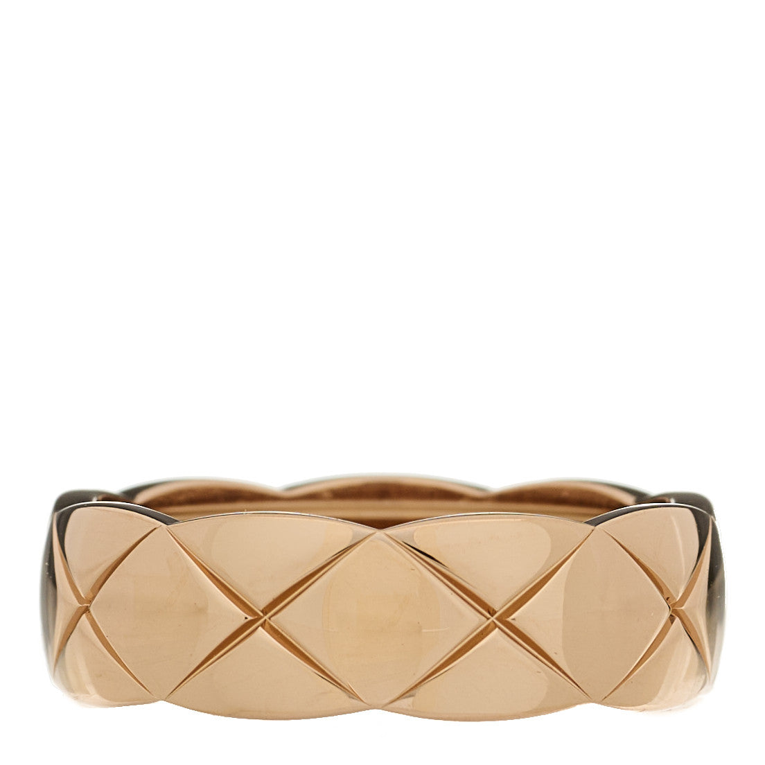 18K Beige Gold Small Coco Crush Ring 59 8.75